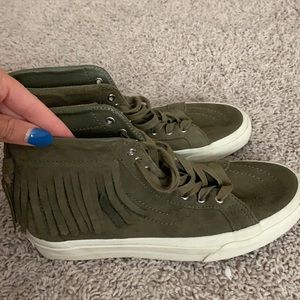 New fringe green vans!!